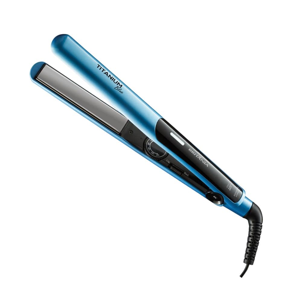 Prancha Britania Titanium Blue Bivolt