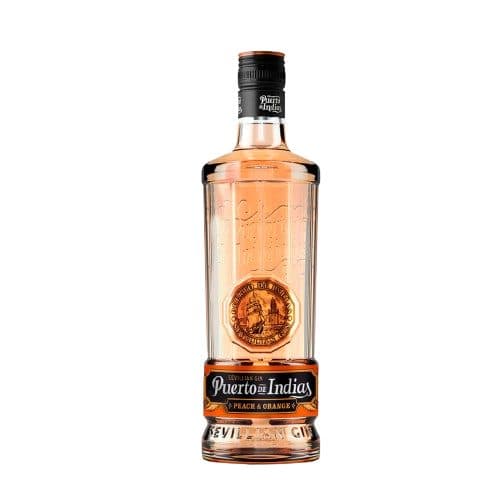 Beb Gin Esp Puerto De Indias Peach Oraneg 50ML