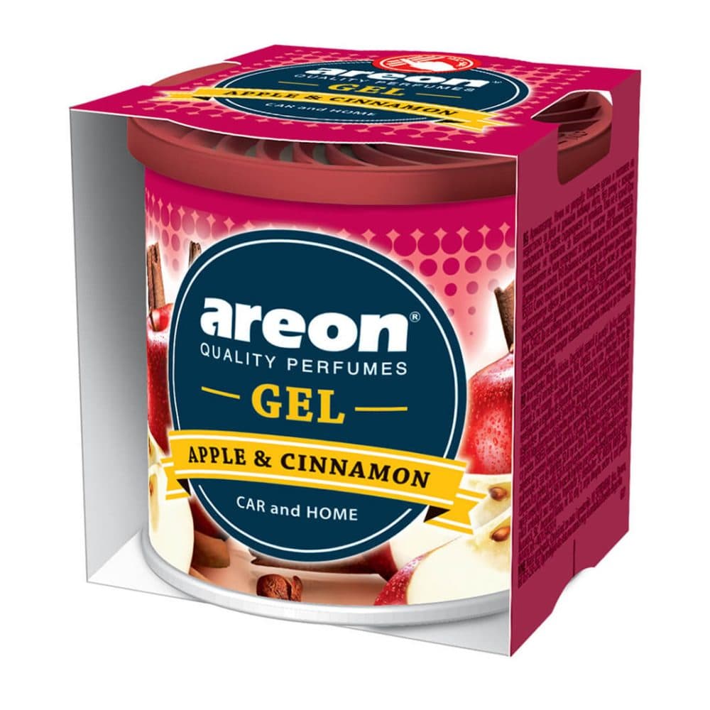 Aromatizante Para Auto Areon En Gel Manzana Canela
