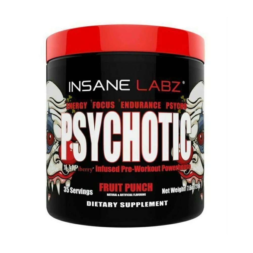 Suplemento Insane Labs Psychotic Fruit Punch