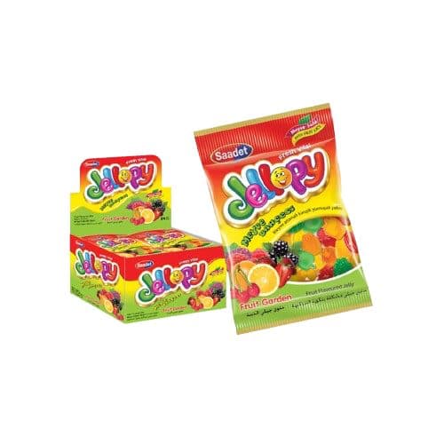 Goma Jellopy Fruit Jelly Candy Meyve Bah Esi 80G