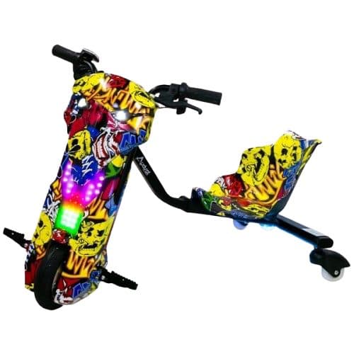 Scooter Triciclo Te Audisat Amerelho Hip Hop