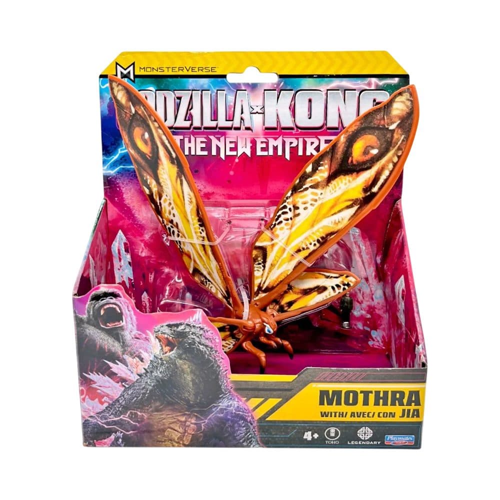 Figura Playmates Toys Godzilla Kong Mothra The Empire