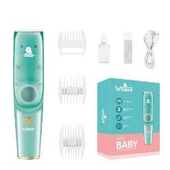 Aparador De Pelo Vgr 151 Baby Hair Verde Teal