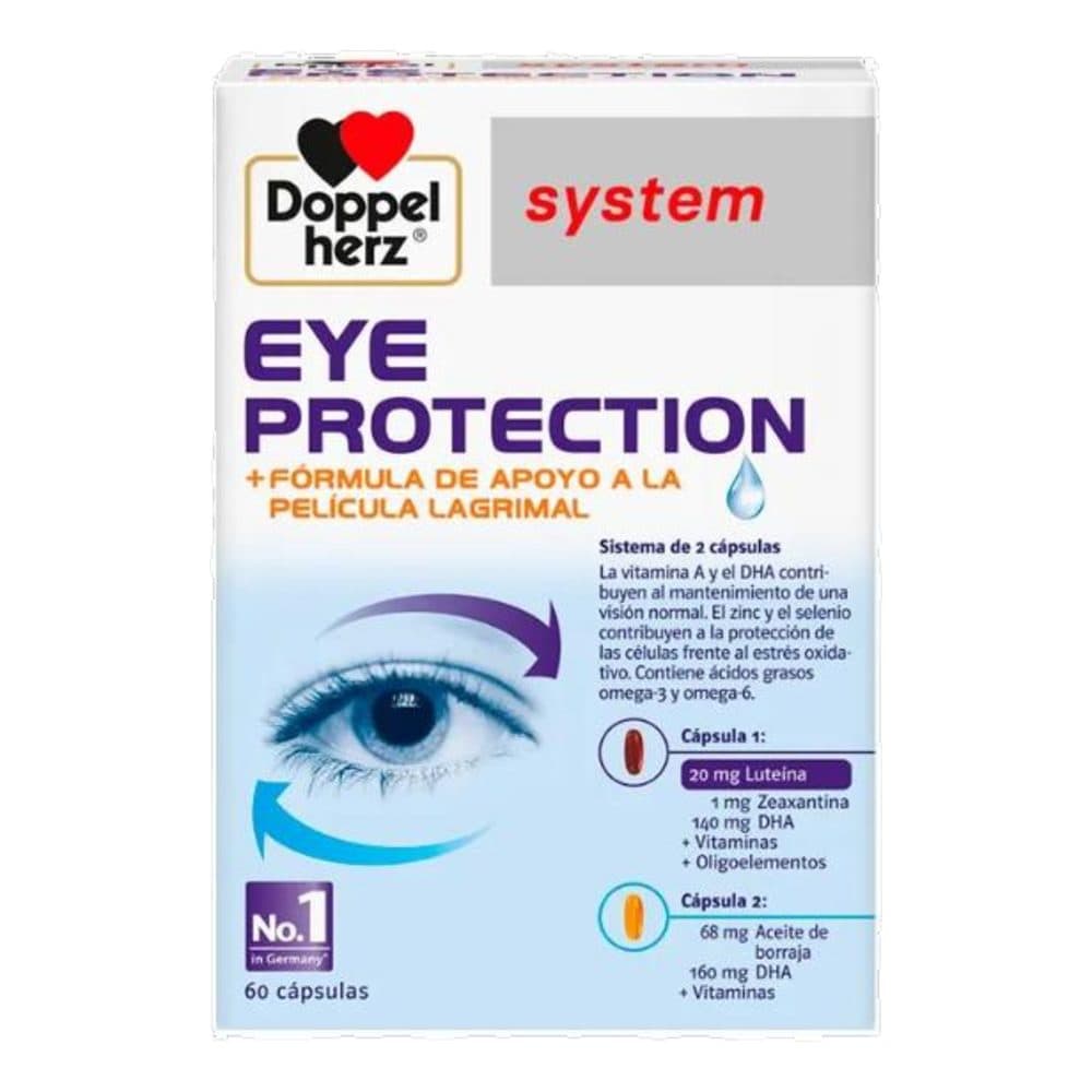 Suplemento Ocular Doppelherz System Eye Protection