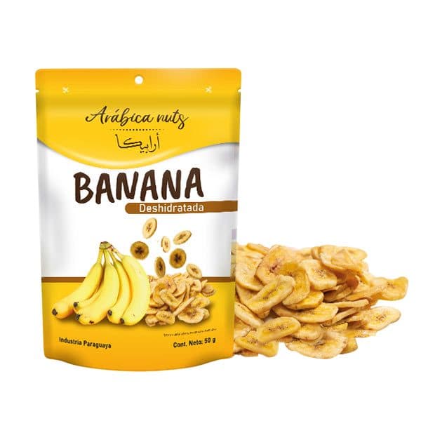 Mix Arabica Nuts Banana Deshidrada 50G