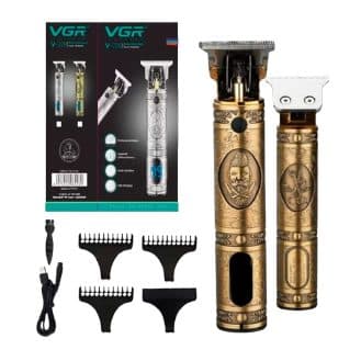 Aparador De Pelo Vgr 228 Dorado Carregavel 5V USB