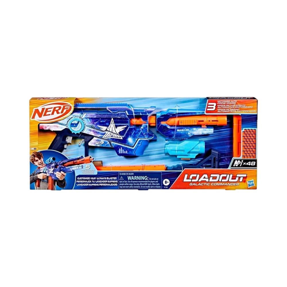 Lancador De Dardos Hasbro Nerf Loadout Galactic Commander