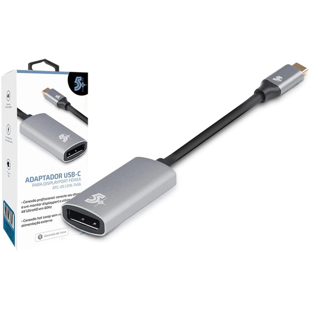 Cabo USB Displayport Femea