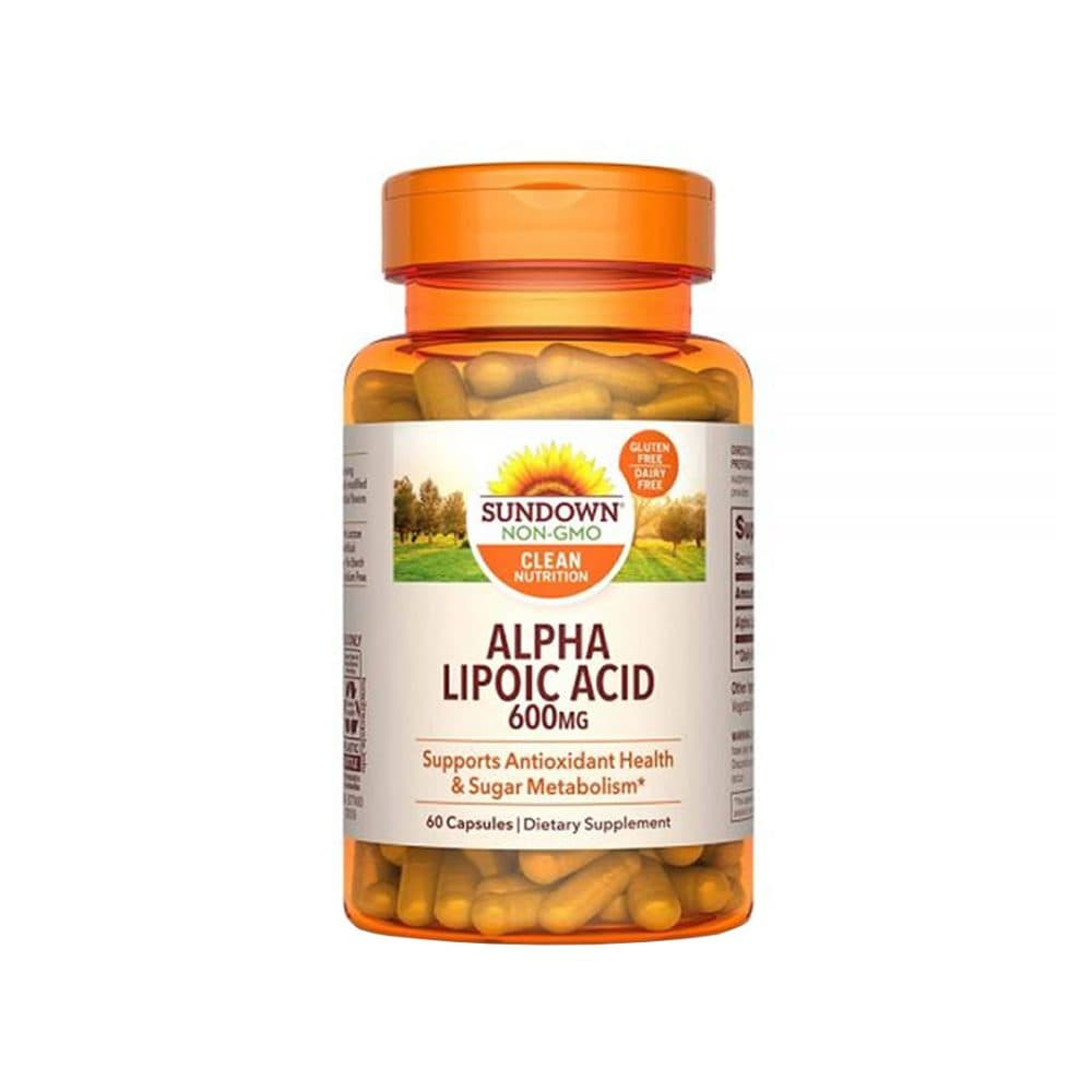 Vitamina Sundown Alpha Lipoic Acid 60 Capsulas
