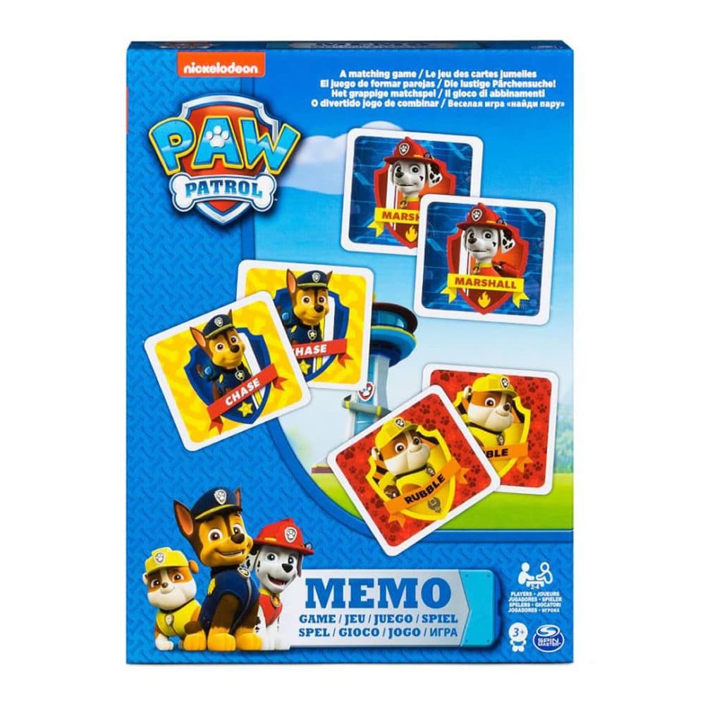 Juego De Memoria Paw Patrol 48 Tarjetas