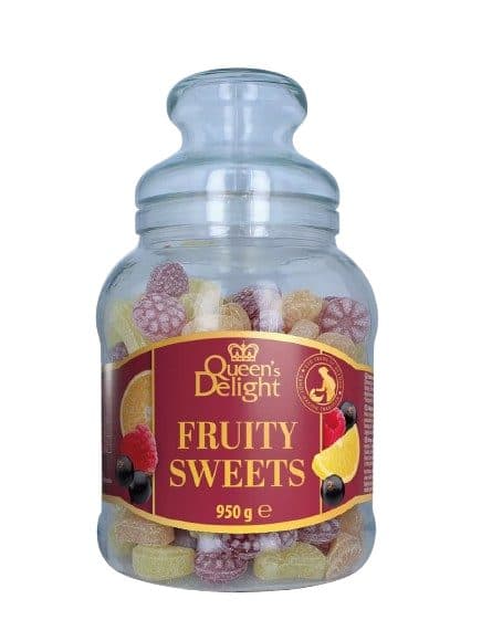 Bala De Frutas Queens Delight Fruity Sweet 950G