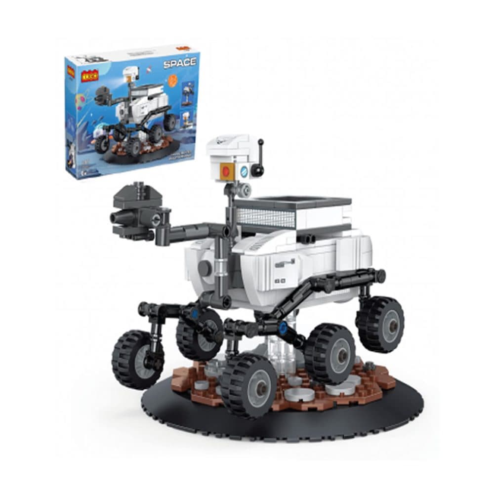 Bloques De Construccion Cogo Educativos Ensamblar Space Mars Rover 326 Piezas