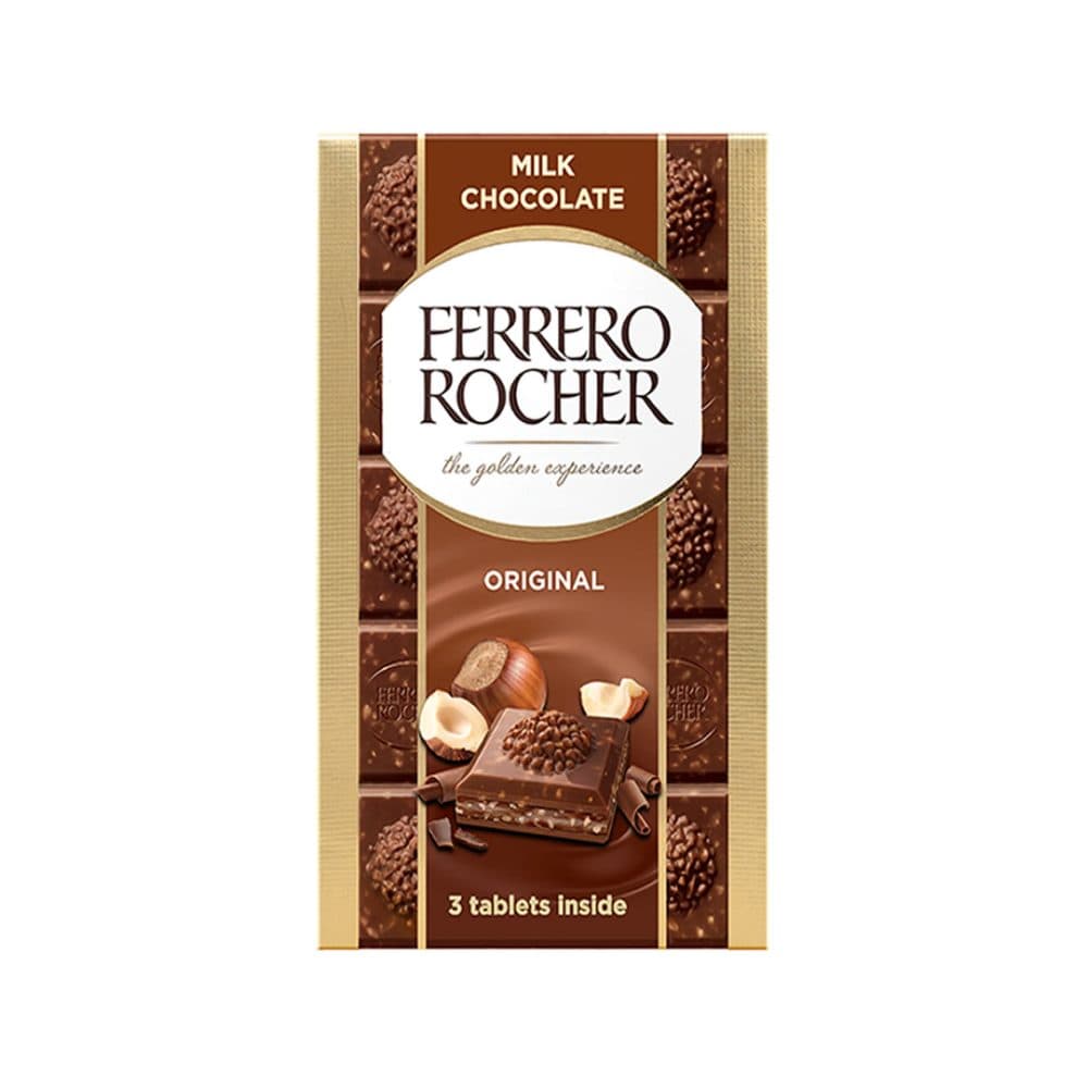 Barra De Chocolate Ferrero Rocher Clasica