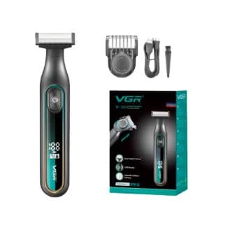 Aparador De Pelo Vgr 360 Preto Verde