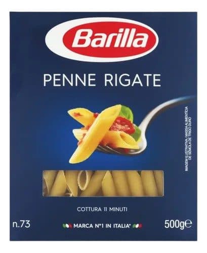 Pasta Barilla Classic Penne Rigate 7 500G