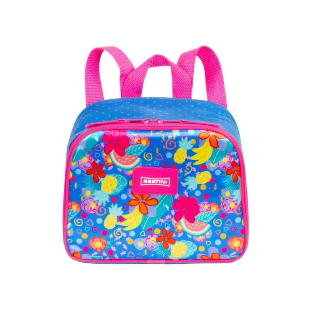 Mochila Pequena Sestini Plus Floral Colorido