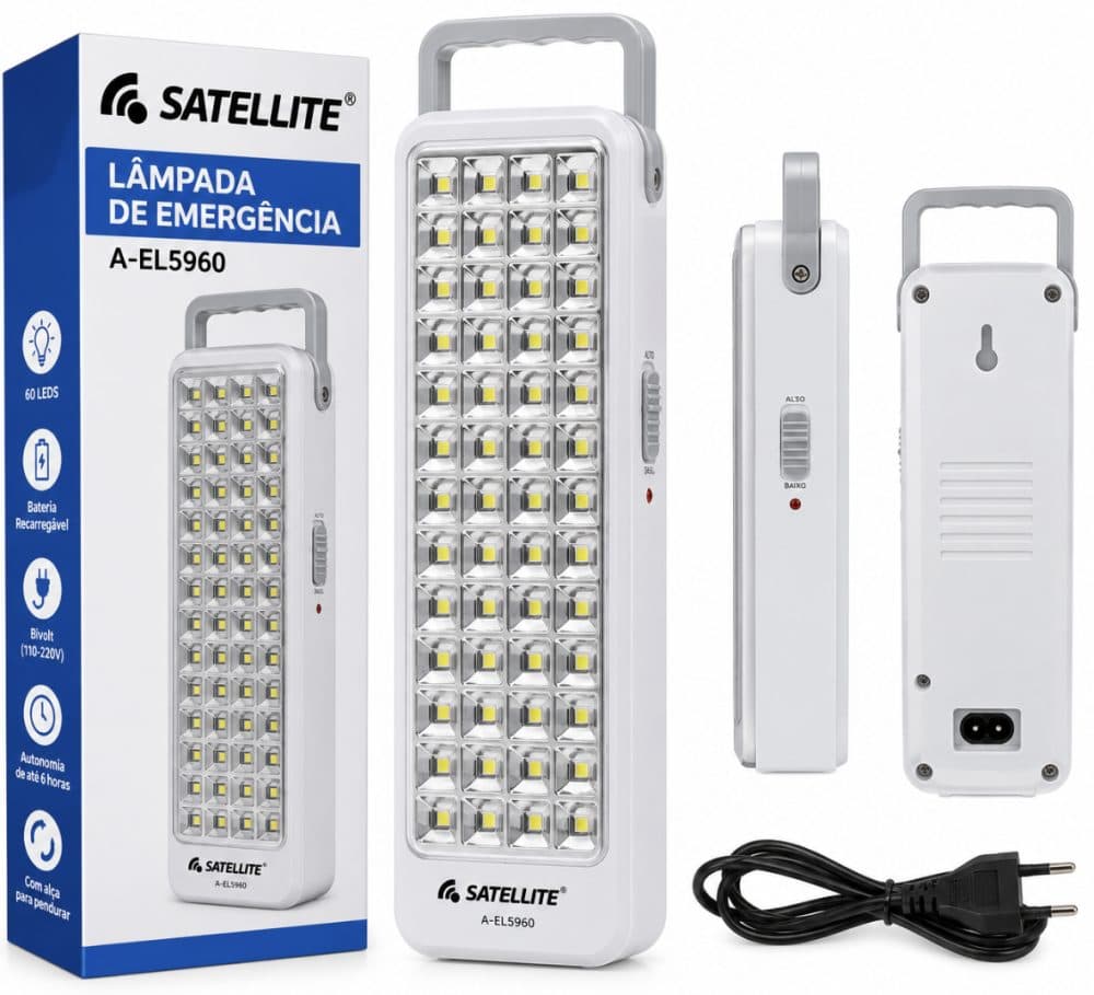 Lampada De Emergencia Satellite