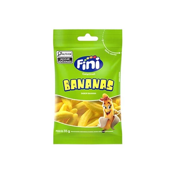 Goma Fini Bananas 350G 10P