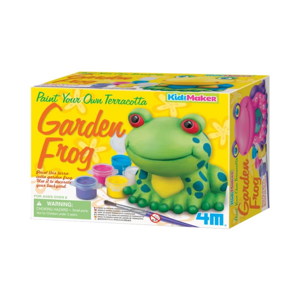 Caja De Pintura Kidzlabs Terracotta Rana De Jardin