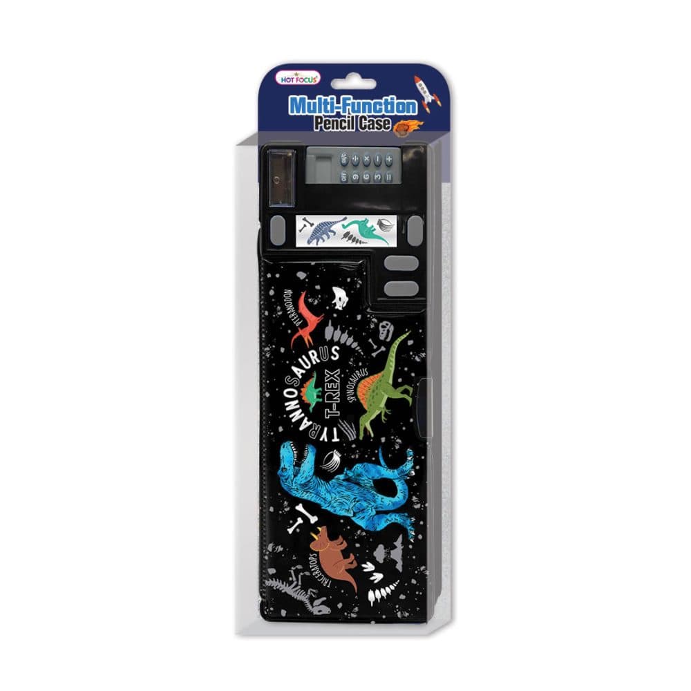 Estuche Multifuncion Hot Focus Para Lapices Dinosaur