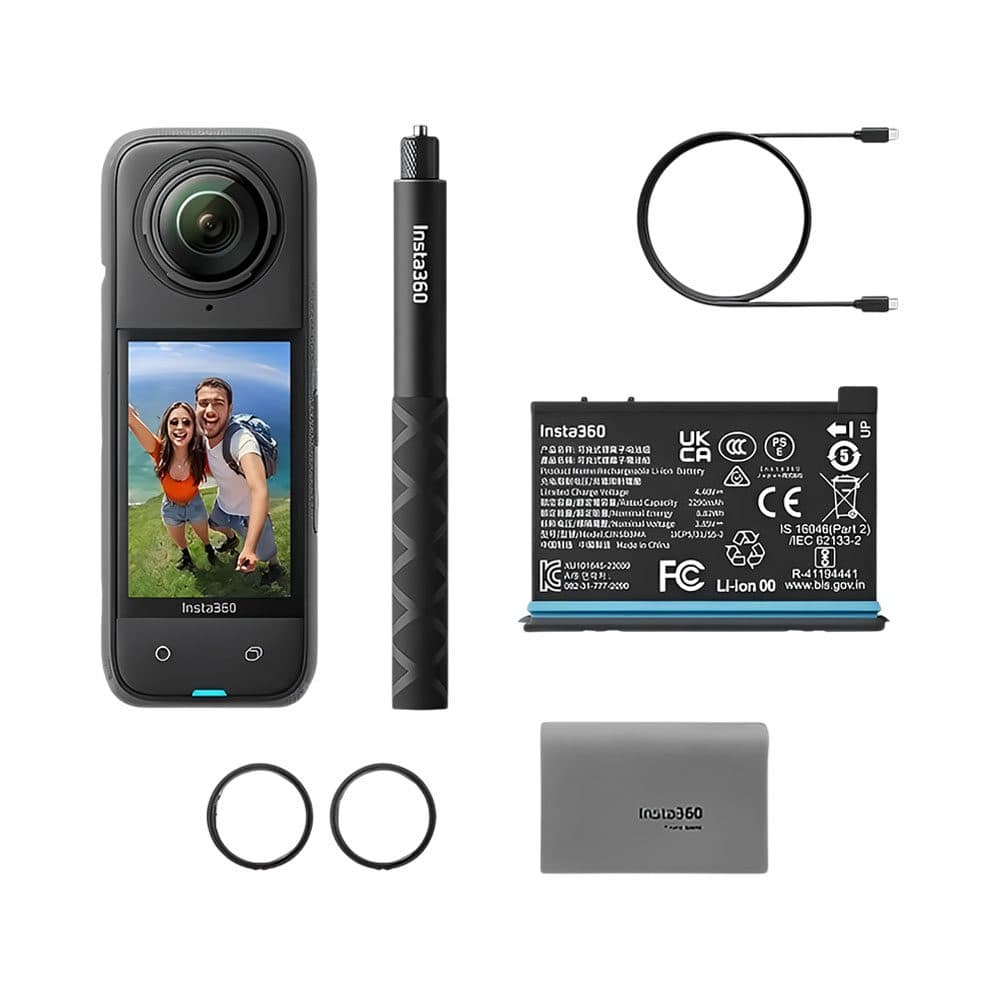 Kit Camera De Acao X4 Starter Bundle Cinsabma