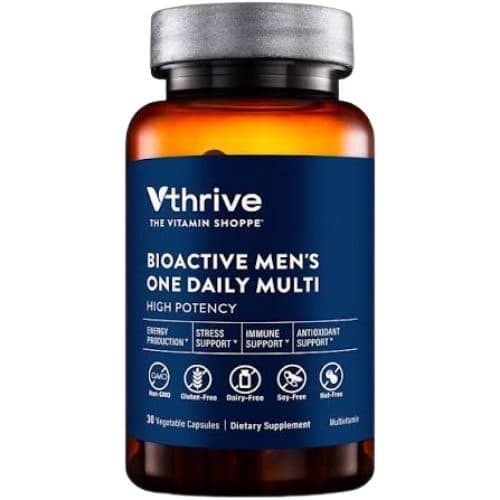 Vitamina The Vitamin Shoppe Vthrive Bioactive Mens One Daily Multi 30