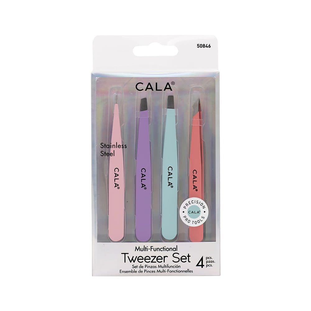 Set Cala Multi Tweezer 4 Pecas