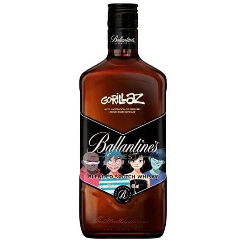 Beb Whisky Escoces Ballantines Finest Gorillaz 1L