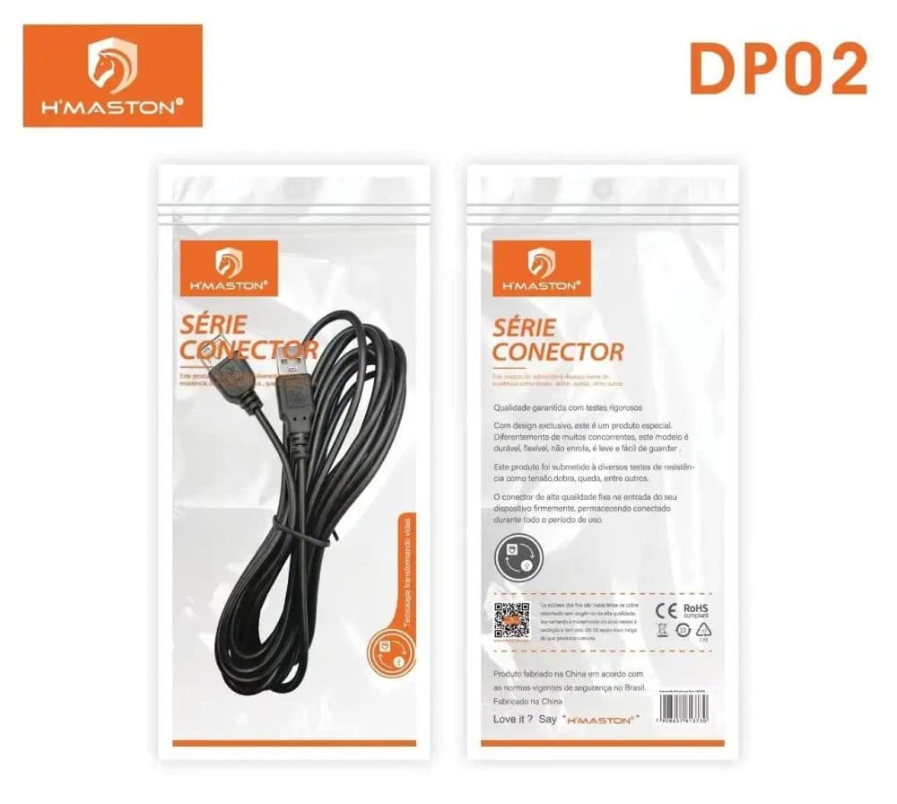 Cabo Extensao USB Maston 1 5MT USB