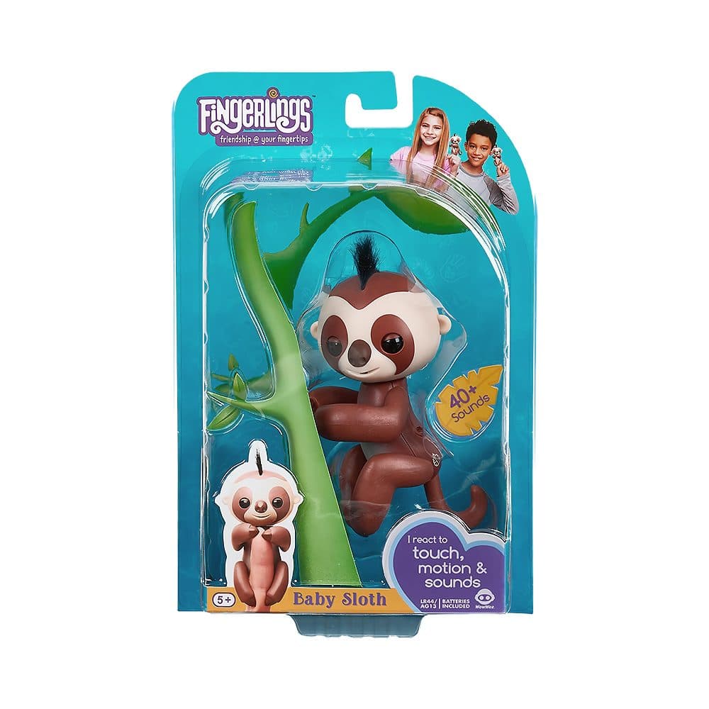 Figura Interativa Fingerlings Baby Sloth Kingsley