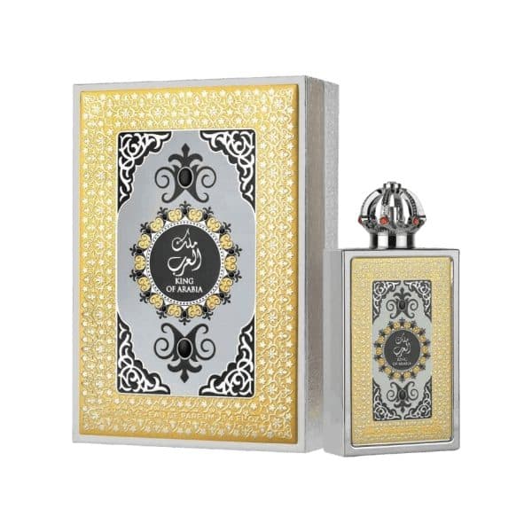 Lattafa King Of Arabia Cinza 100ML