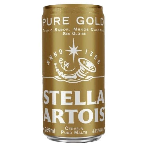 Beb Cerveja Belgium Stella Artois Pure Lata 269ML
