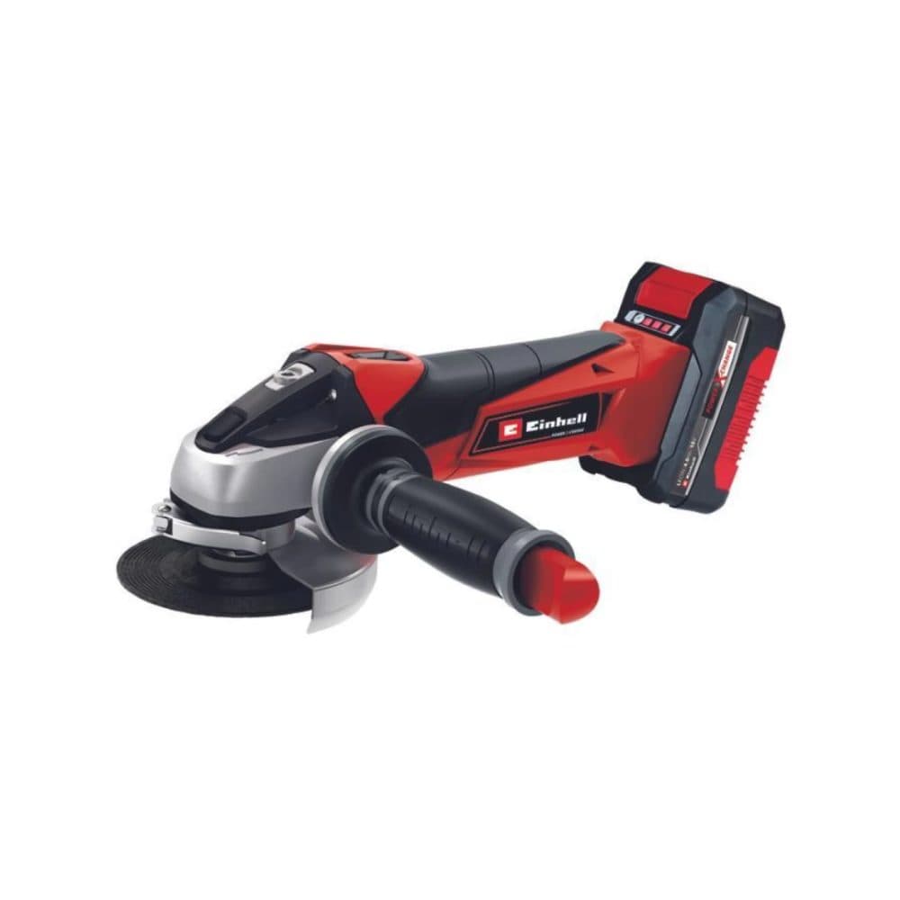 Kit Amoladora Einhell Angular Inalambrica Te Ag Li Cargador Bateria Maletin 115GB