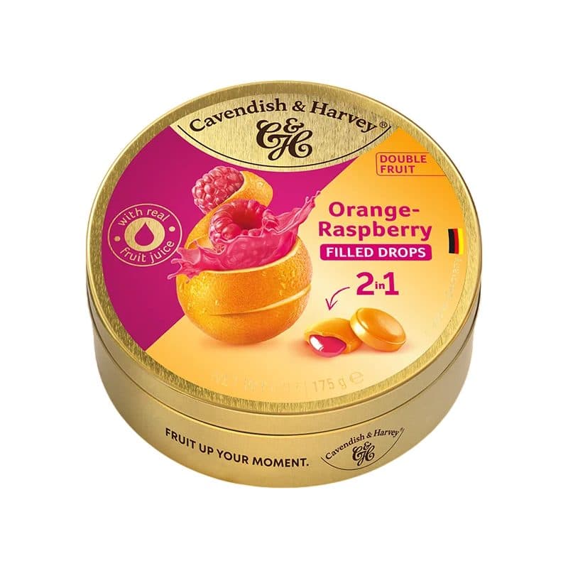 Bala De Frutas Cavendish Harvey Rapsberry 175G