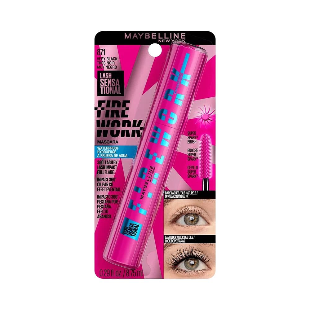 Maybelline Mascara Para Cilios Lash Sensational Firework Waterproof 871 Very Black 8 75ML
