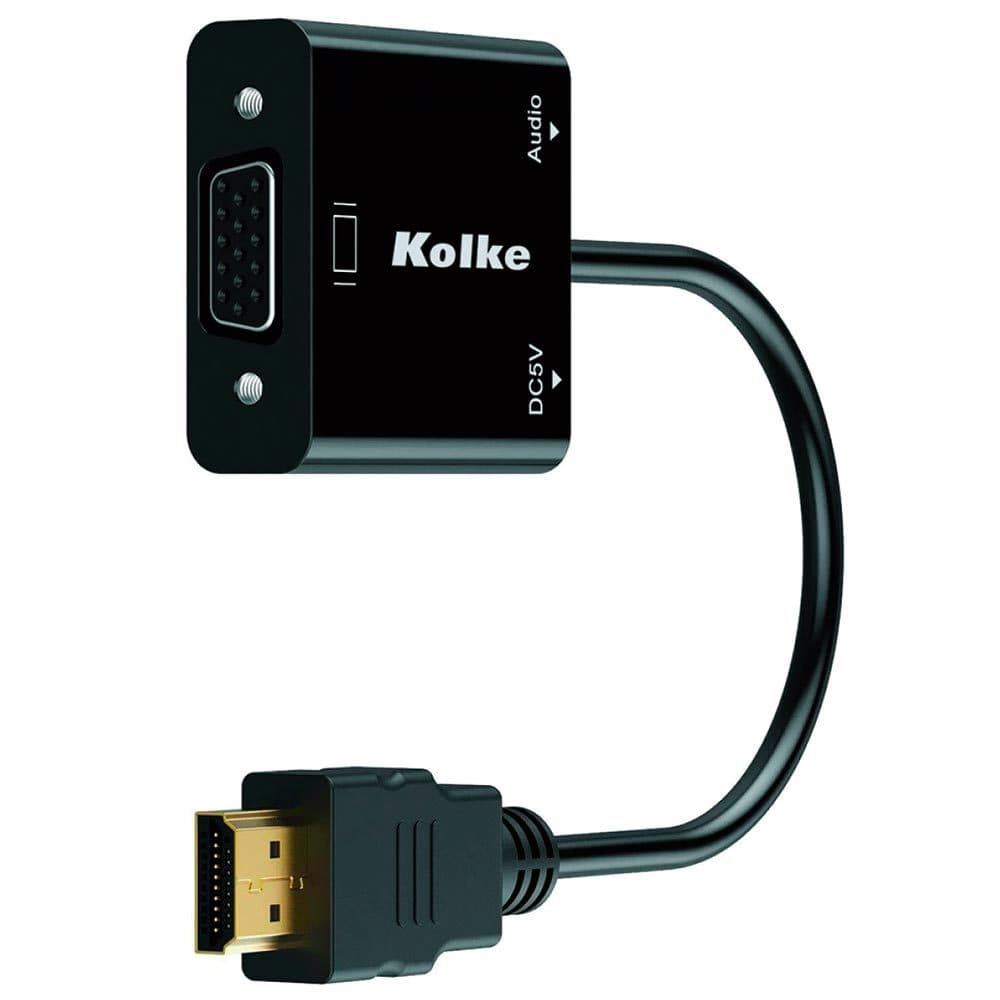 Adaptador Hdmi Vga Kolke Audio