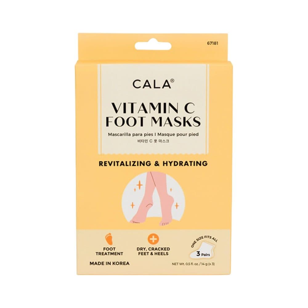 Mascara Para Os Pes Cala Vitamin 3 Pecas