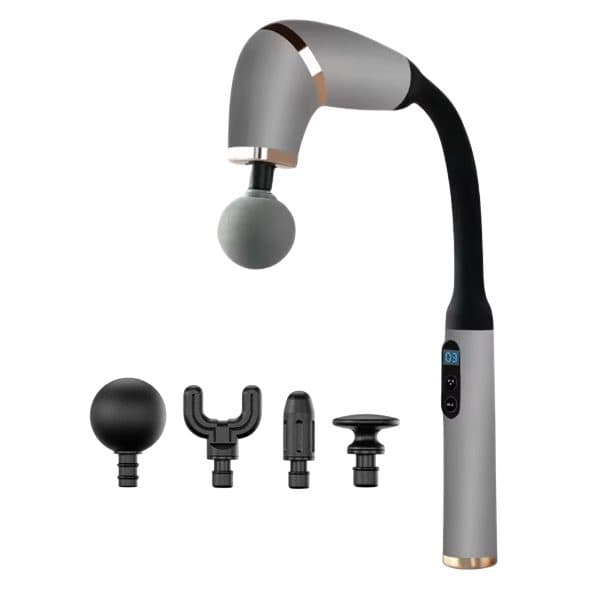 Massageador Extended Handle Preto Gray