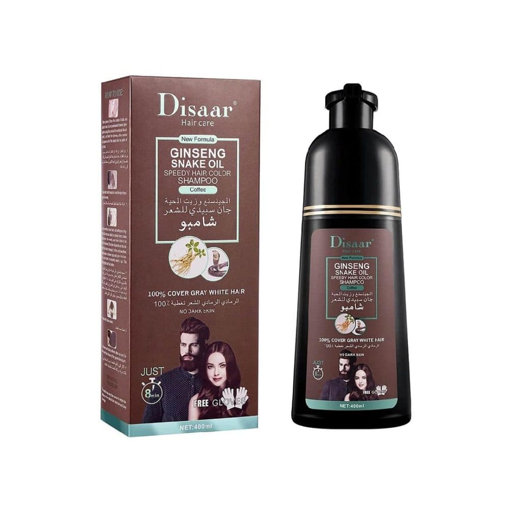 Shampoo Disaar Ginseng Snake Oil Coffee 400ML