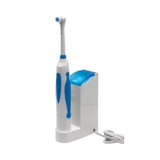 Escova Dental More Fitness Eletrica Branco Azul