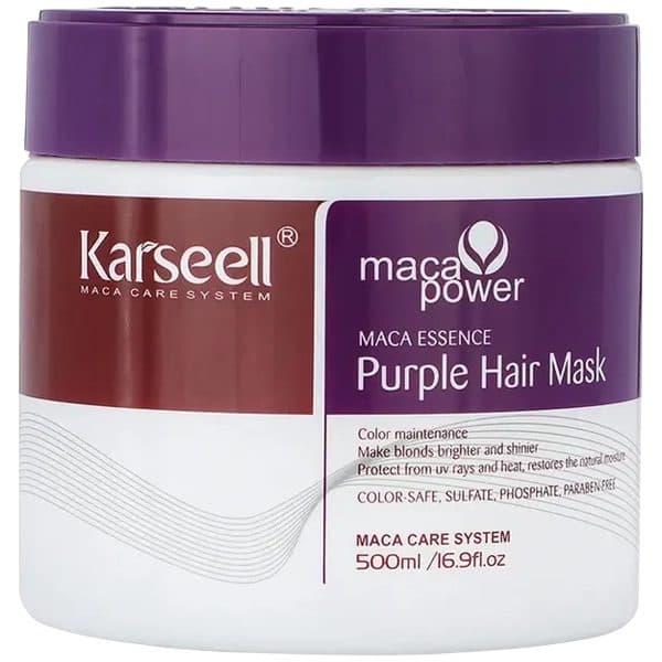 Mascara Karseell Maca Power Purple Hair 500ML