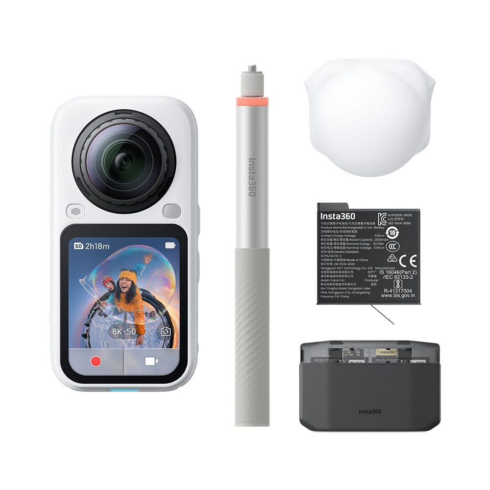 Camera De Acao Cinsabxa X6 Essentials Bundle Arctic