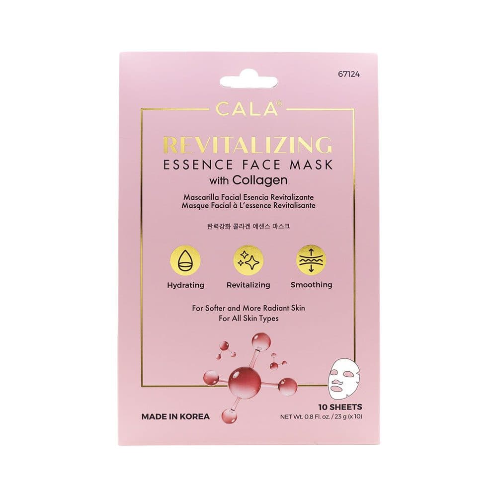 Mascara Facial Cala Revitalizing Collagen 10 Pecas