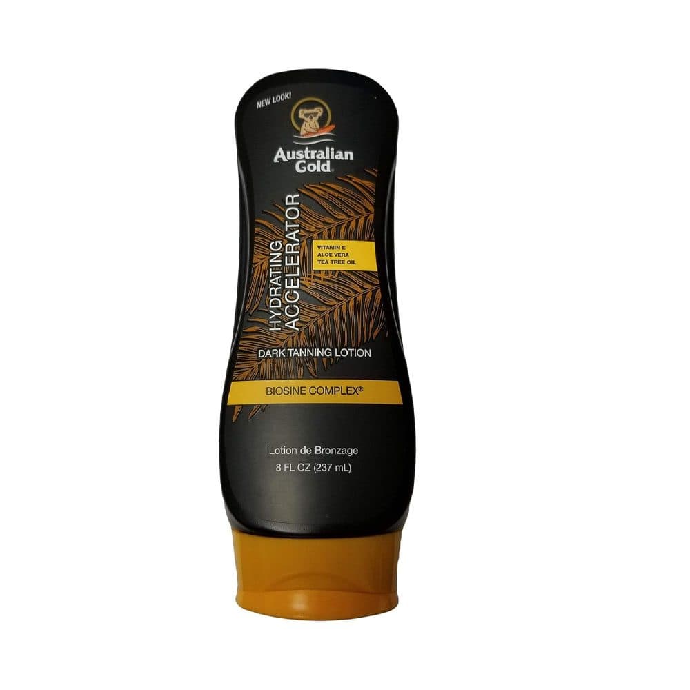 Acelerador De Bronzeamento Australian Gold Dark Tanning Lotion 237ML