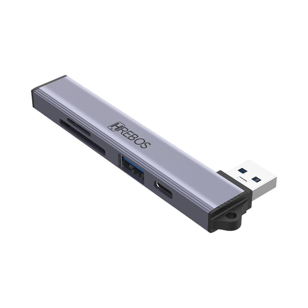 Hub USB Hrebos Ad 240 Neohub 6 Em 1