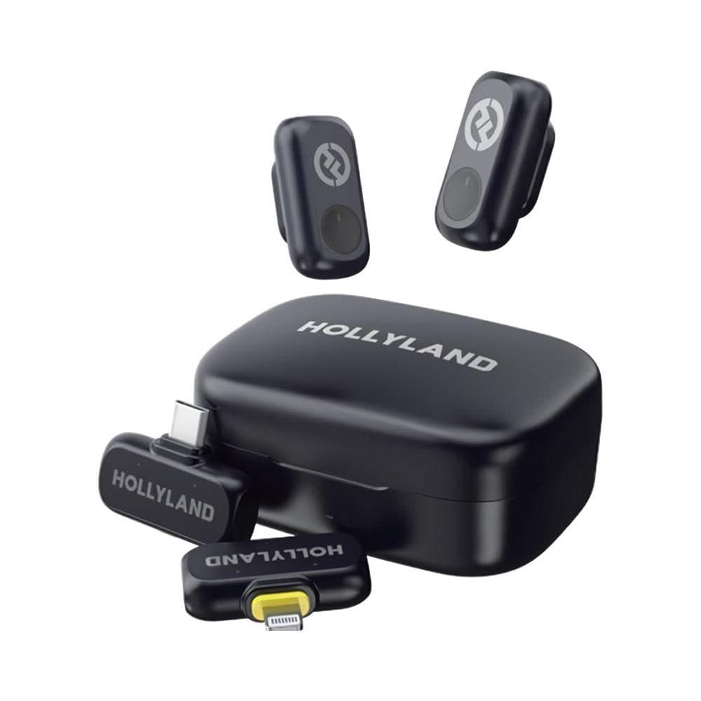 Apple Microfone Wir Hollyland Lark A1 Duo iPhone Space Gray