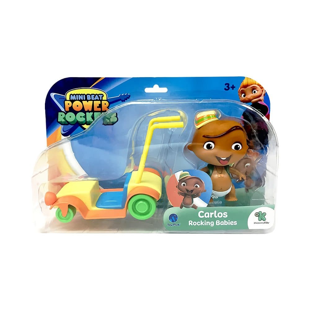 Figura Veiculo Colecionavel Power Rockers Mini Beat Sortido 1 Peca
