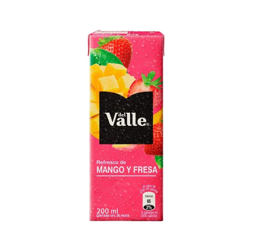 Beb Suco Del Valle Morango Manga 200ML