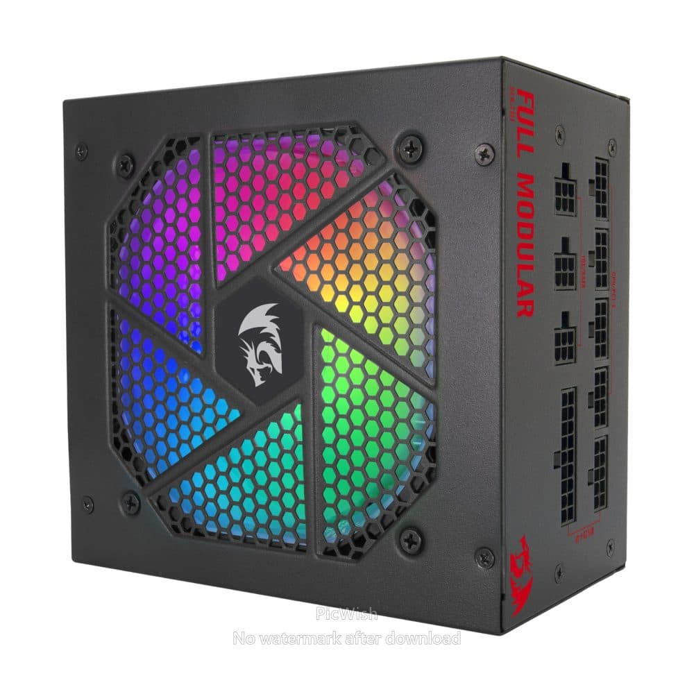 Fonte Redragon Atx 80 Plus Full Modular RGB